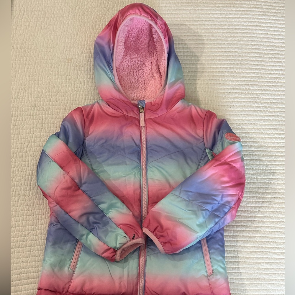 Girls fleece lined jacket